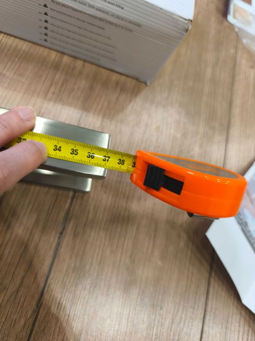 wieszak uchwyt na ręczniki srebrny chrom samoprzylepny