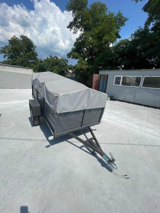 Одновісний посилений причіп Дніпро-250х130х50. Є доставка