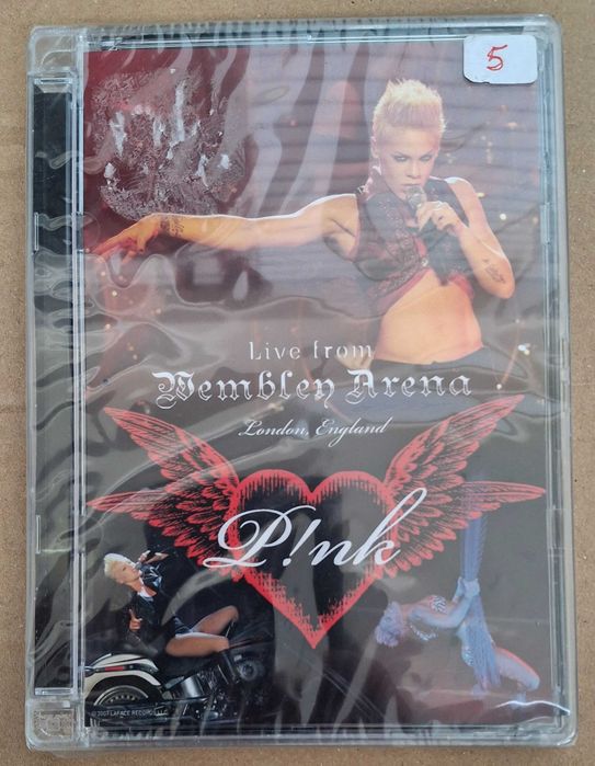 DVD - P!nk - Espetáculo ao vivo no wembley arena - artigo novo