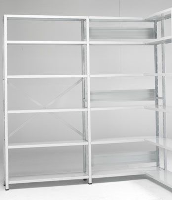 Estantes Metálicas p/ Arquivo / Armazém e Bancadas de Trabalho