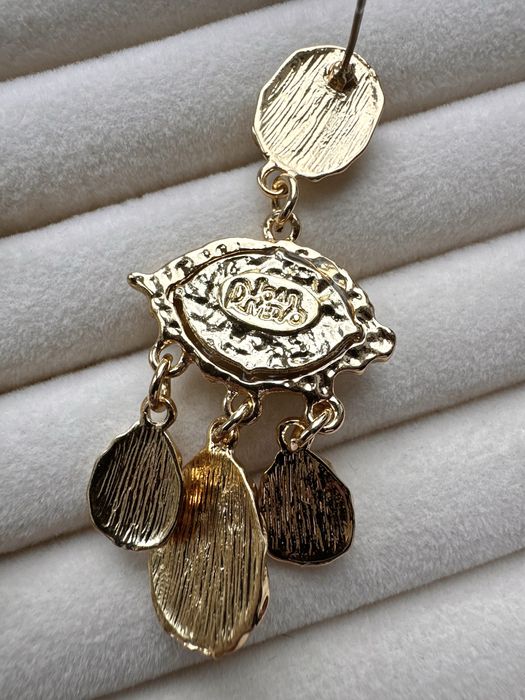 Сережки Schiaparelli Joan Rivers золоті з перлинами