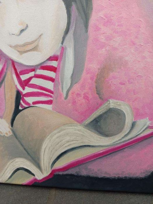 Obraz olejny na płótnie 50x50cm
