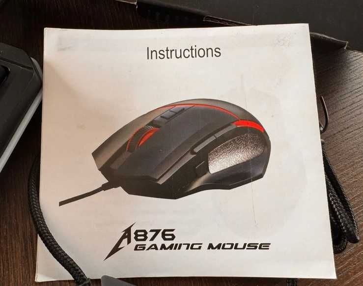 Zestaw Gamingowy Redthunder RGB combo klawiatura + mysz