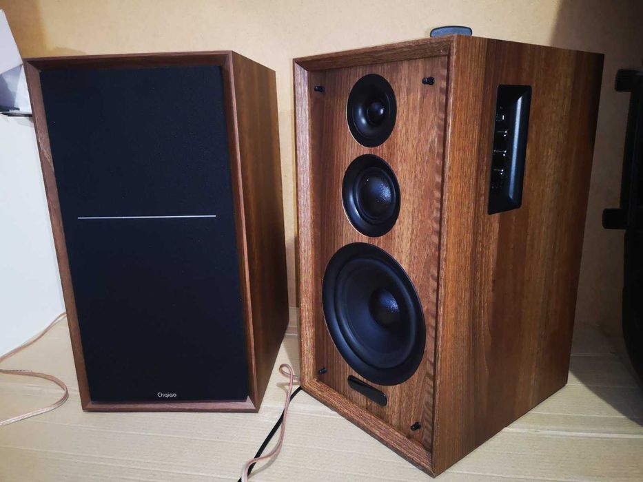 Активные 3-пол колонки Караоке Акустика 150 Вт Микрофони USB BT Пульт