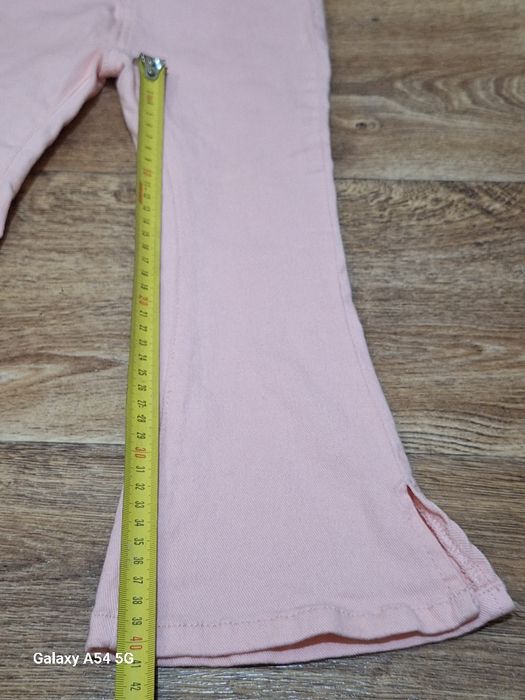 Джинсы  розовые 5-6 лет