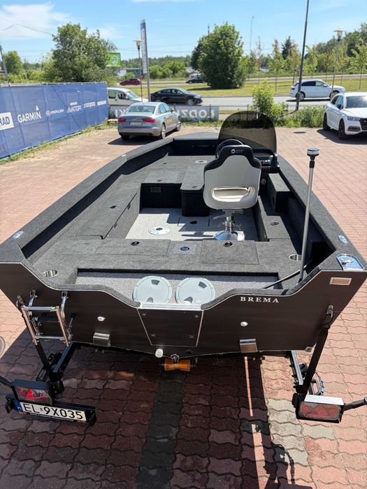 Łódź wędkarska BREMA 510 EDGE Nagłośnienie Kicker i pokrowiec transportowy  Gratis!!!