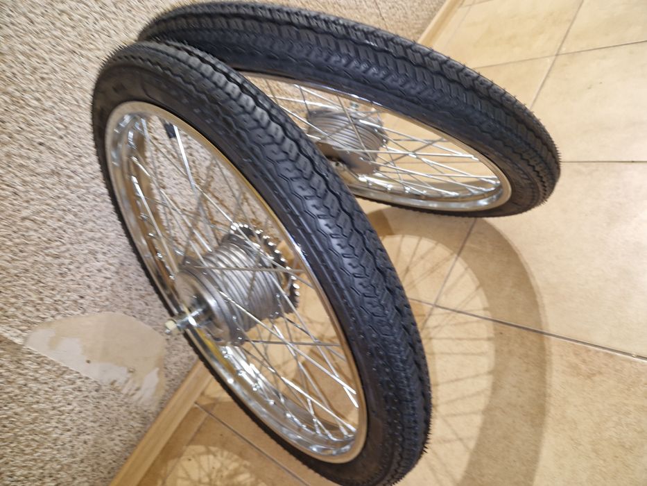 Odnowione kola r19" Romet komar 50t1 2375