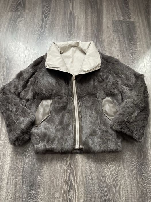 Двухстороння парка, шубка 2в1