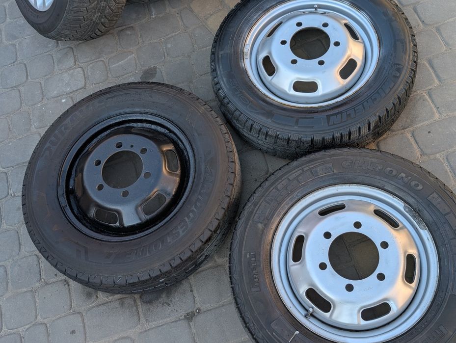 Запаска диск спарка Iveco Daily 201070E 6x170 R16 195/75