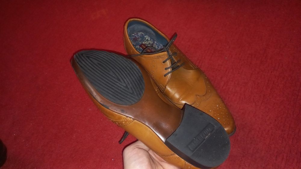 Туфли мужские кожаные. River Island 41-42