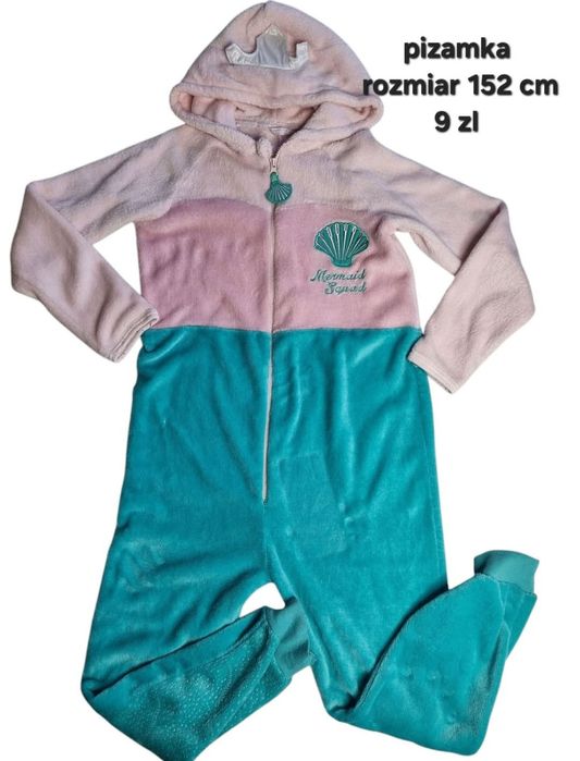 Ciepla piżamka rozmiar 152 cm