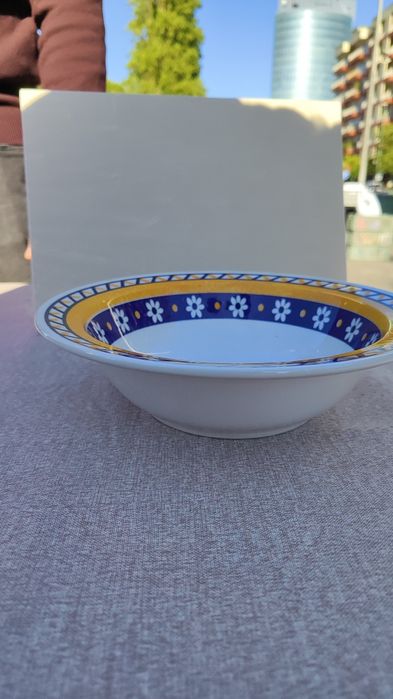 Conjunto de pratos cerâmica