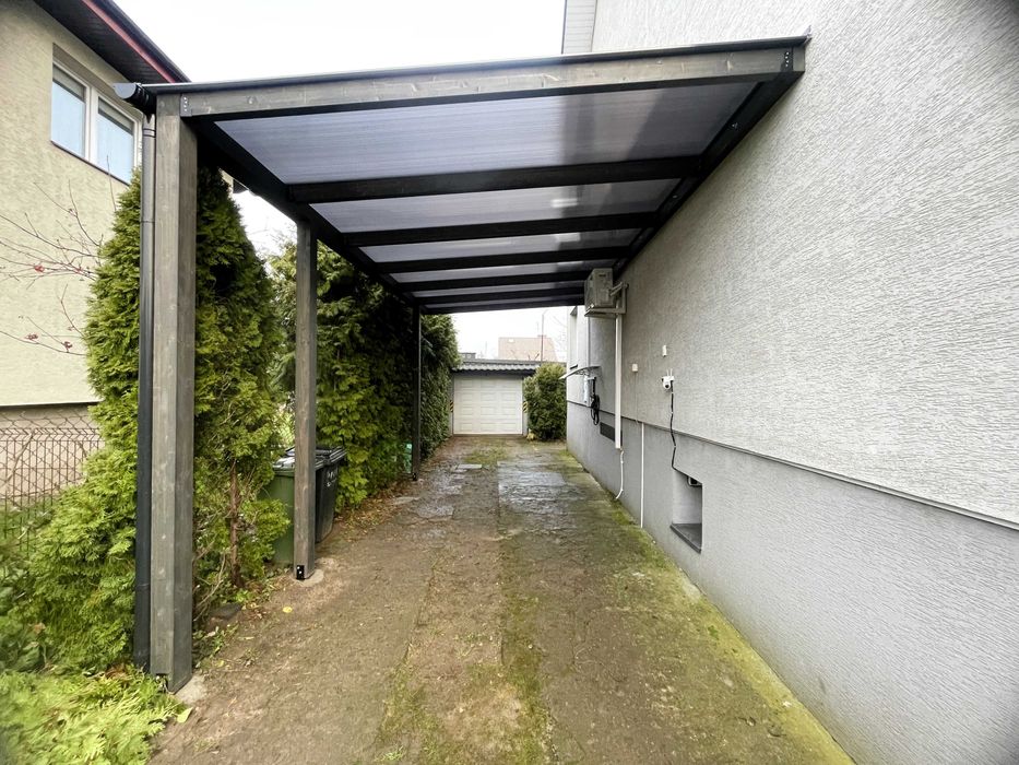 Wiata garażowa, zadaszenie na samochód, wiata samochodowa, carport