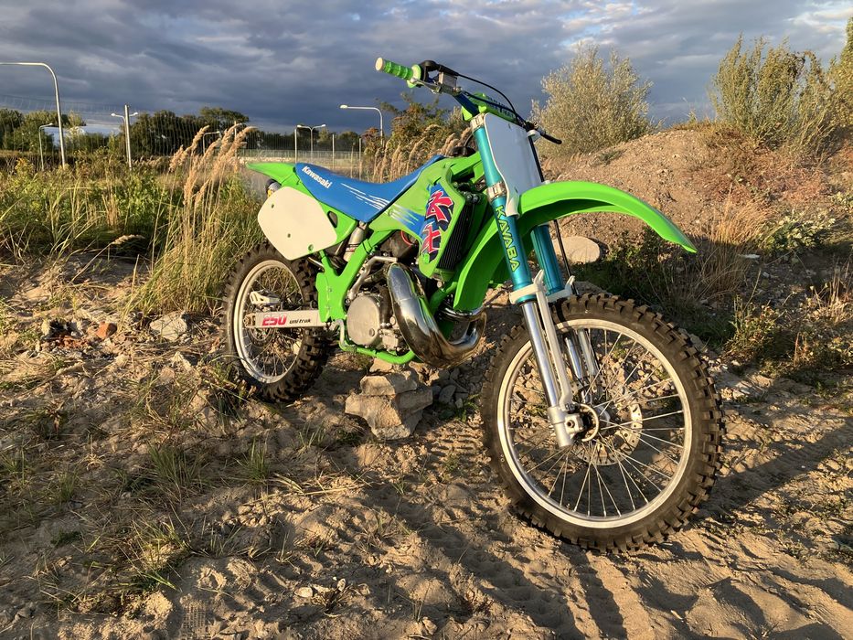 Kawasaki KX 250 po odbudowie 1992