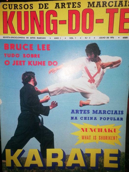 Cursos de Artes Marciais de 1976 (Primeiras edições) Raro!