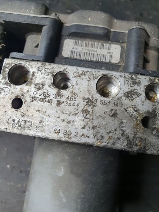 pompavhamulcowa sterownik abs renault 8200551143 0265234468