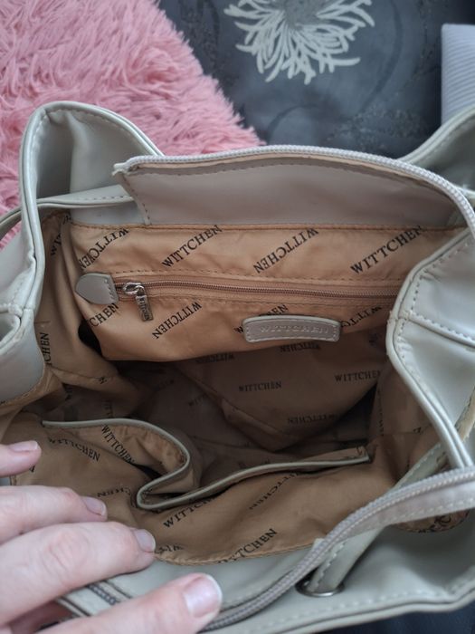 Plecak wittchen  brudny beż