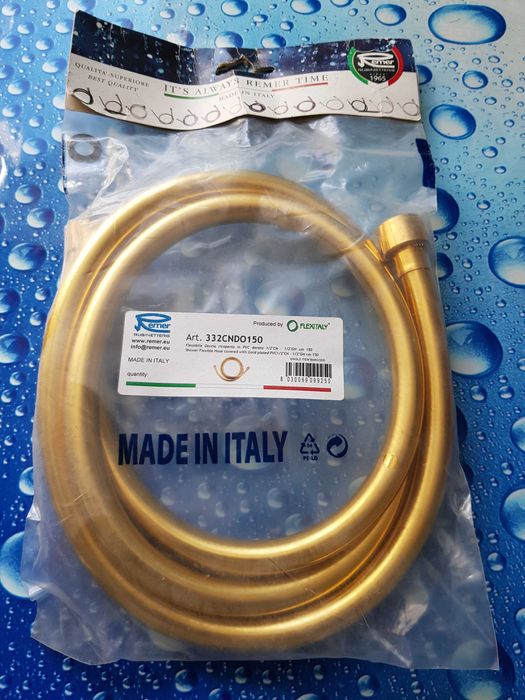 Лейка для душа EMMEVI TIFFANY CO2403 OR Золото Шланг для душу REMER