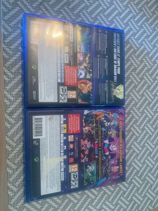 Lote 2 Jogos PS4 Dragon Ball Xenoverse 2 FighterZ
