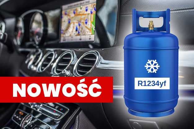 Obsługa naprawa klimatyzacji samochodowej czynnik Nowy r1234yf i stary