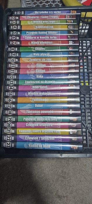 Louis de Funes komplet 23 filmów na DVD