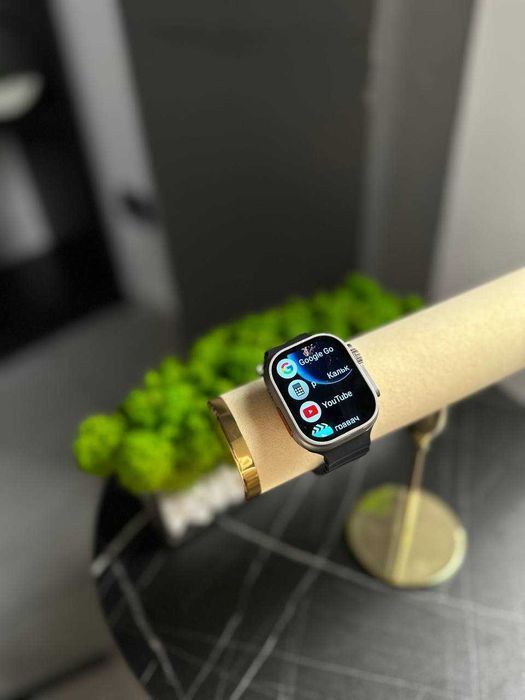 Часы Gs Ultra 4G Android 16Gb памяти Amoled Новинка с Симкартой