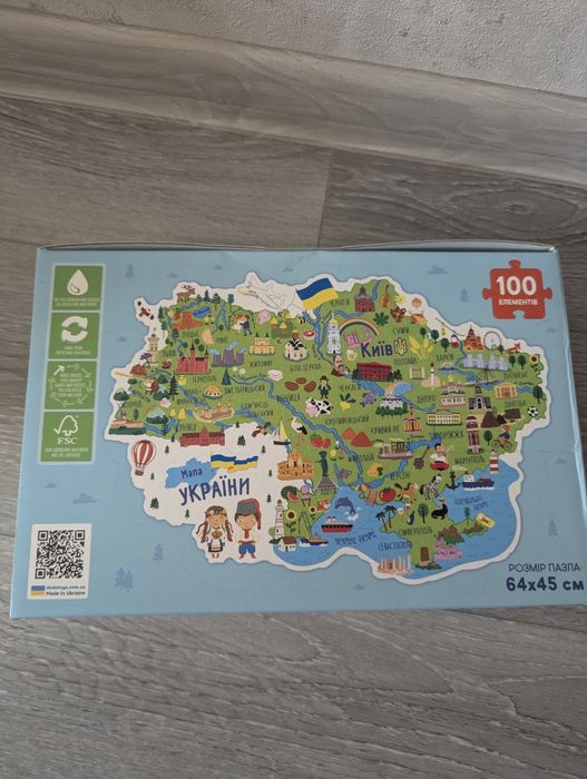 Пазл  Dodo Мапа України