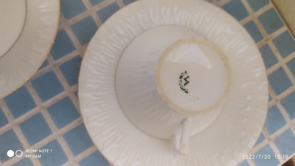 Conjunto de peças da Vista Alegre antigas