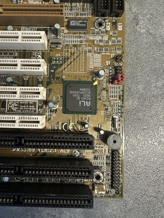 Płyta Główna MSI MS5169 Super Socket7 + AMD K6-2 450MHz