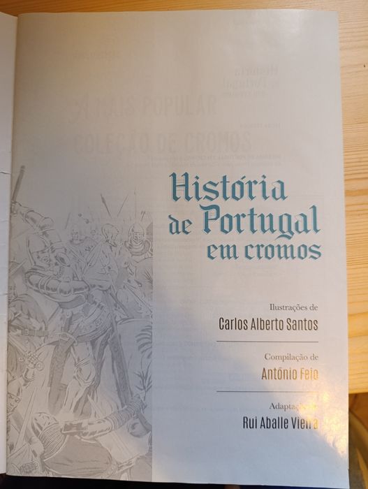 Caderneta "História de Portugal em cromos"