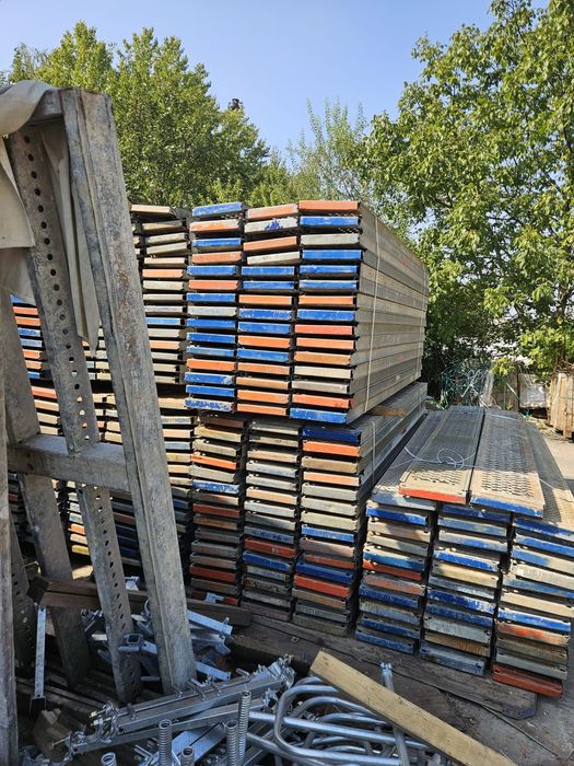 Rusztowanie elewacyjne system Plettac podest 3m, używany OKAZJA Pletak