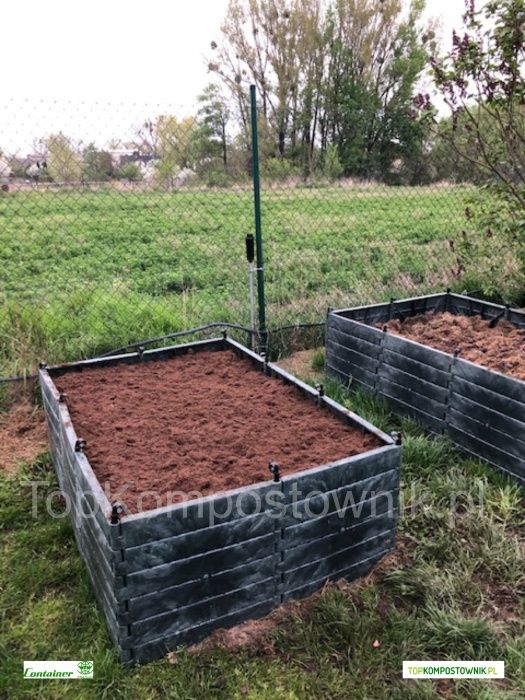 Grządka ogrodowa podwyższona– 150x100 lub 200x50, wys. 50 cm, EKO, GW4