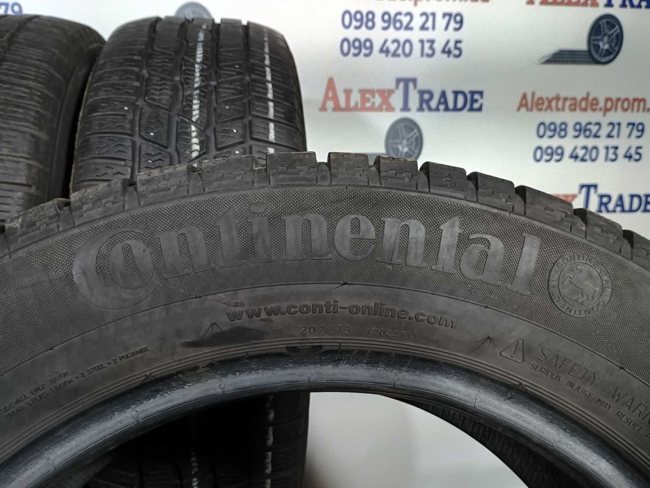 4шт. 205/60 R16 Continental ContiWinterContact TS 830P зимові шини б/у