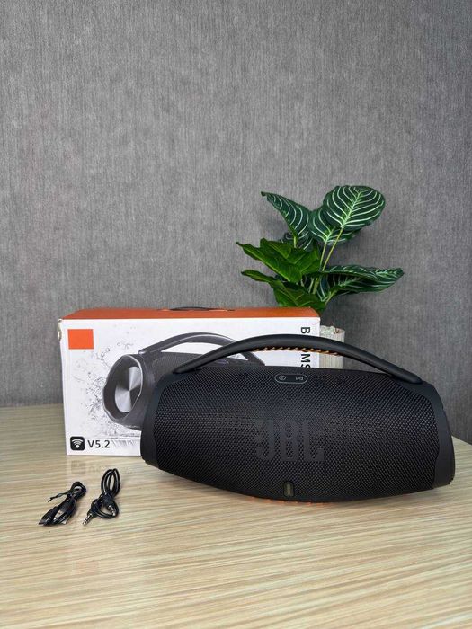 Портативная Bluetooth колонка BoomBOX 3 BIG 34 см, 40W, Bluetooth, USB, FM