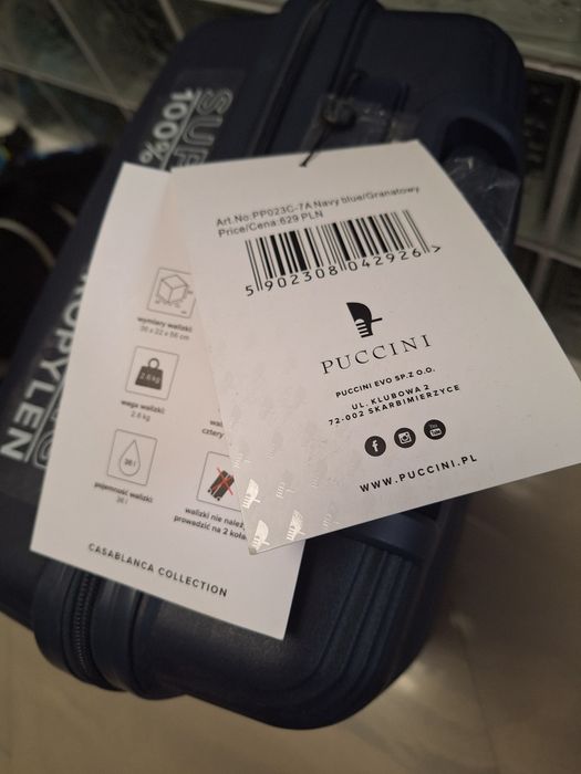 Nowa walizka puccini bkb