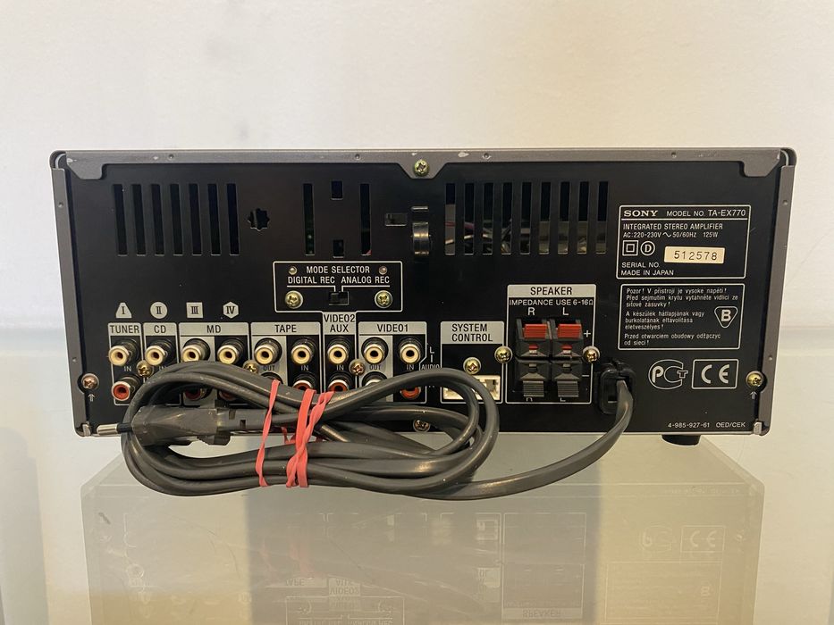 Підсилювач усилитель Sony TA-EX 770