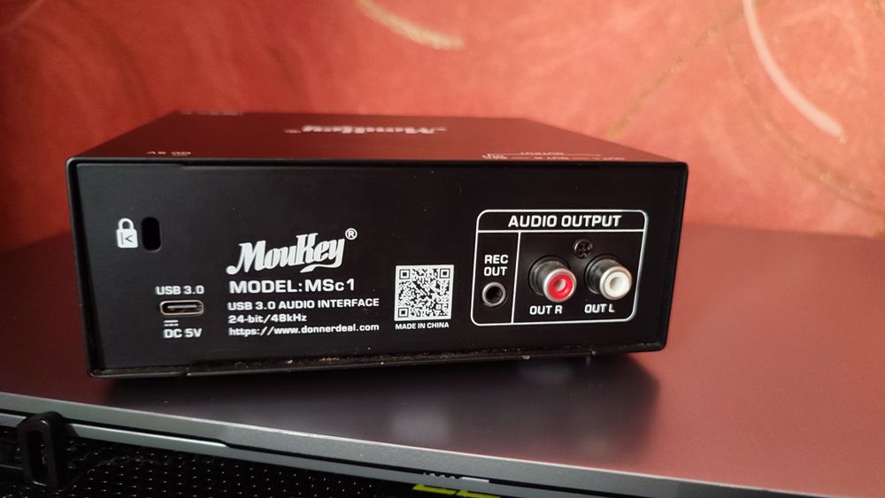 Звукова карта Moukey MSc1