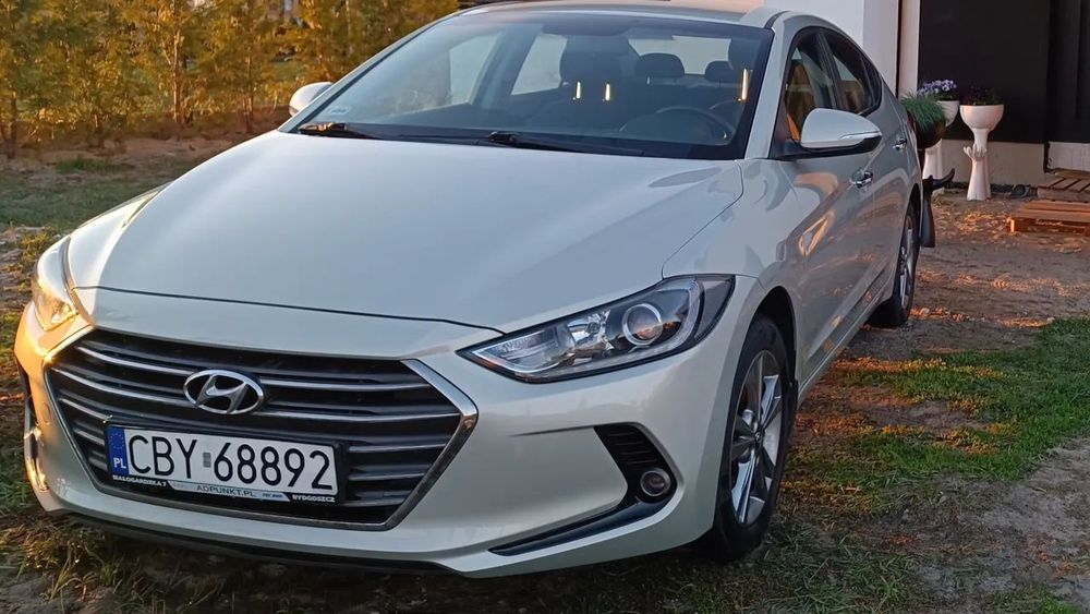 Hyundai Elantra Hyundai Elantra VI 1.6 Beznyna Manual Salon PL FV VAT