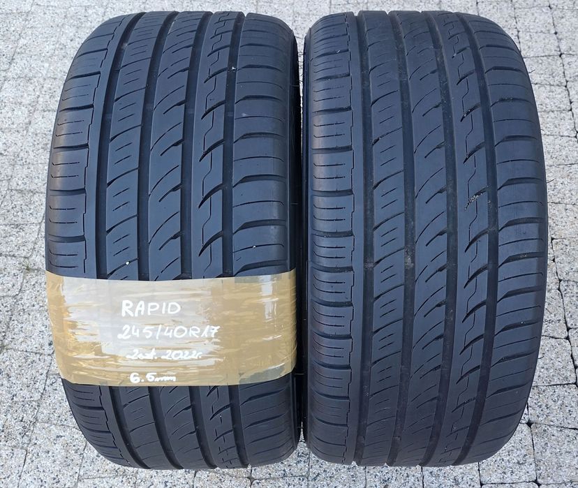 rapid p609 245/40 zr17 m+s 95w para opon letnich lato 6.5 mm 2022 rok