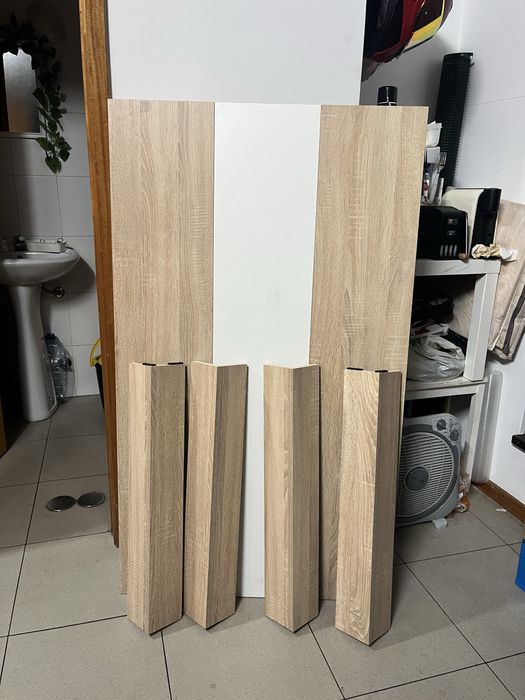 Vendo mesa para 6 pessoas sem cadeiras, como nova nunca usada