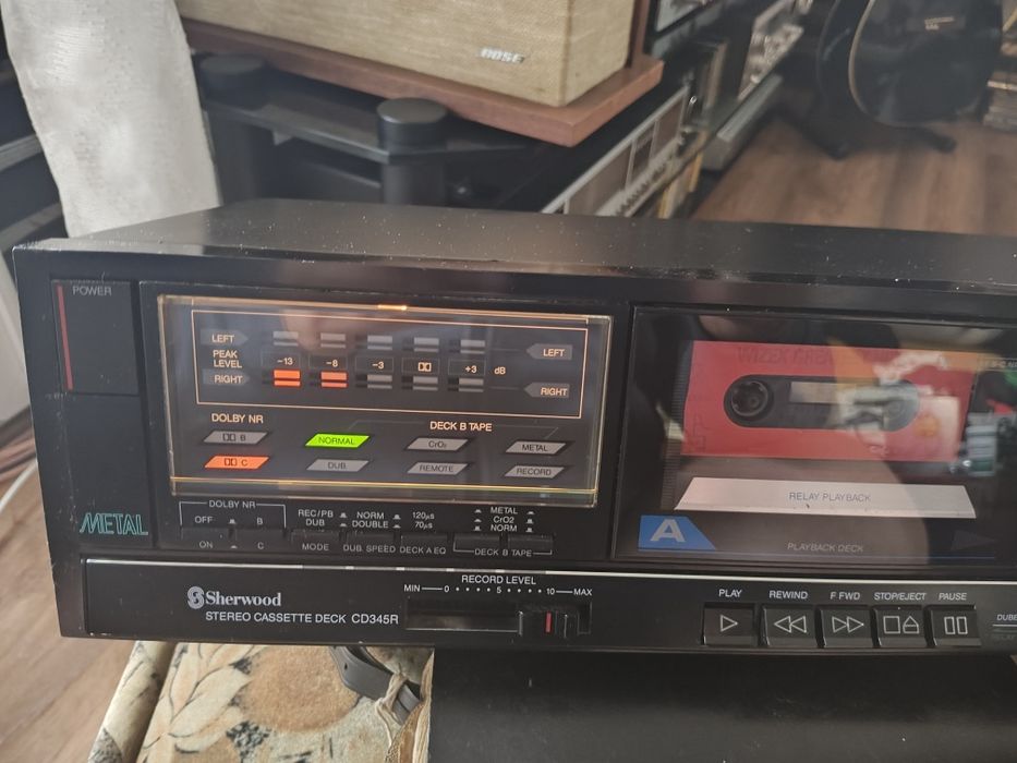 Magnetofon dwukasetowy SHERWOOD CD345 R