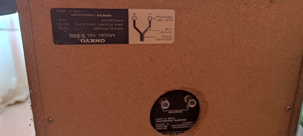 Colunas Onkyo, excelente som