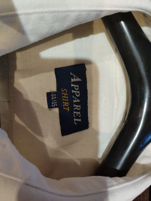 Biała koszula męska Apparel  rozm. 44/45