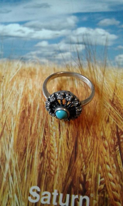 Сережки и кольцо серебро 925 проба 10 гр.