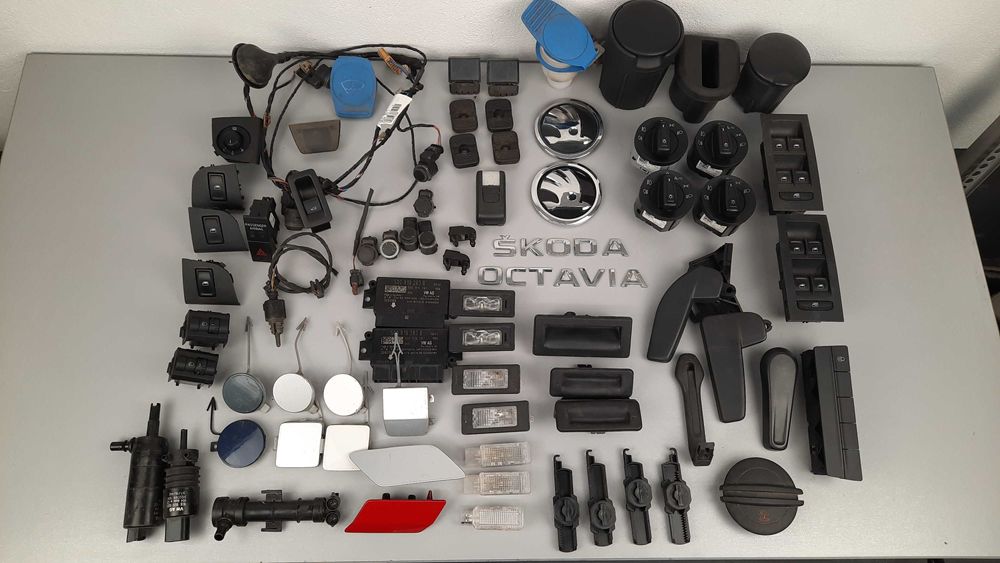 Козирьки  Шкода Октавия А7 оригінал