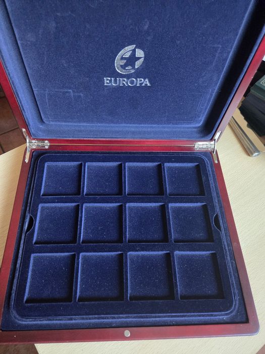 Caixa Europa para moedas