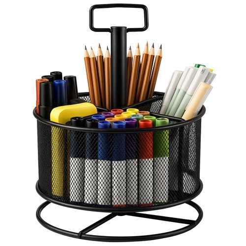 Organizer na biurko obrotowy przybornik