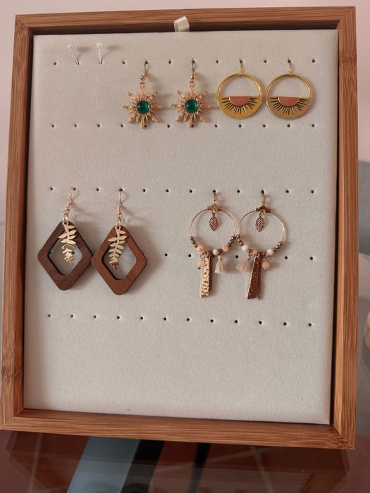 Brincos Ohrringe earrings