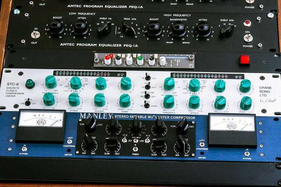 Crane Song STC-8 Stereo Compressor Peak Limiter - Silver