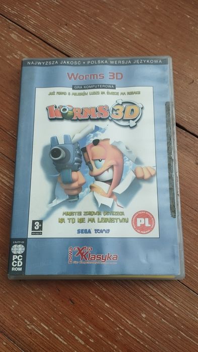 Worms 3D kultowa gra TEAM17 z serii eXtra Klasyka od CD Projekt